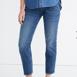 Maternity Madewell straight jeans
